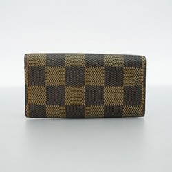 Louis Vuitton Key Case Damier Multicle 4 N62631 Ebene Men's Women's