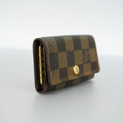 Louis Vuitton Key Case Damier Multicle 4 N62631 Ebene Men's Women's