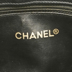 Chanel Shoulder Bag Bicolor Lambskin Black Women's