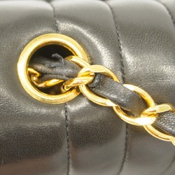 Chanel Shoulder Bag Mademoiselle Lambskin Black Women's