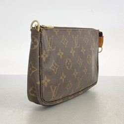 Louis Vuitton Pouch Monogram Pochette Accessoires M51980 Brown Women's