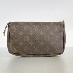 Louis Vuitton Pouch Monogram Pochette Accessoires M51980 Brown Women's