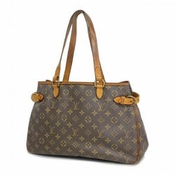 Louis Vuitton Tote Bag Monogram Batignolles Horizontal M51154 Brown Women's