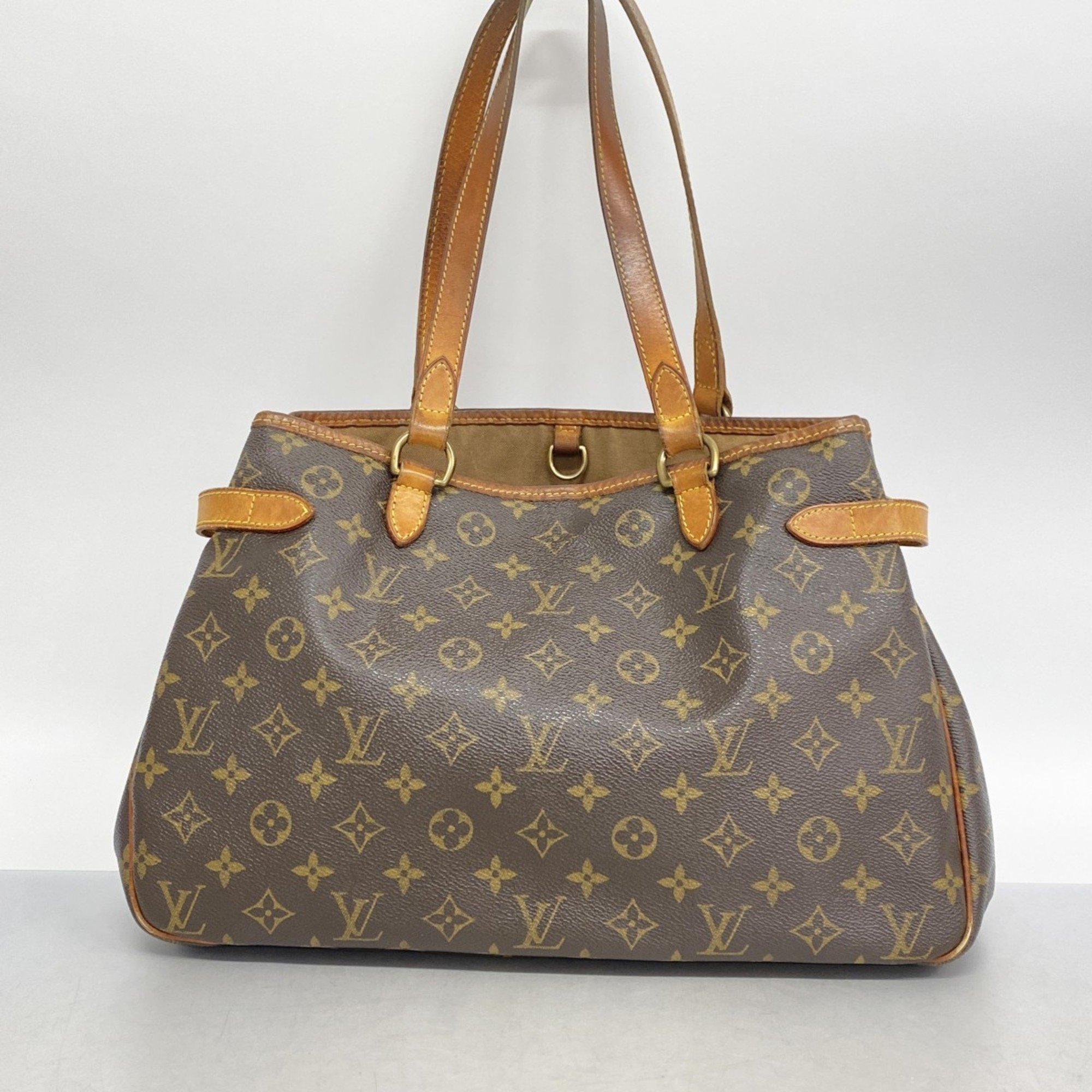 Louis Vuitton Tote Bag Monogram Batignolles Horizontal M51154 Brown Women's