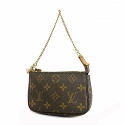 Louis Vuitton Pouch Monogram Pochette Accessoires M58009 Brown Ladies