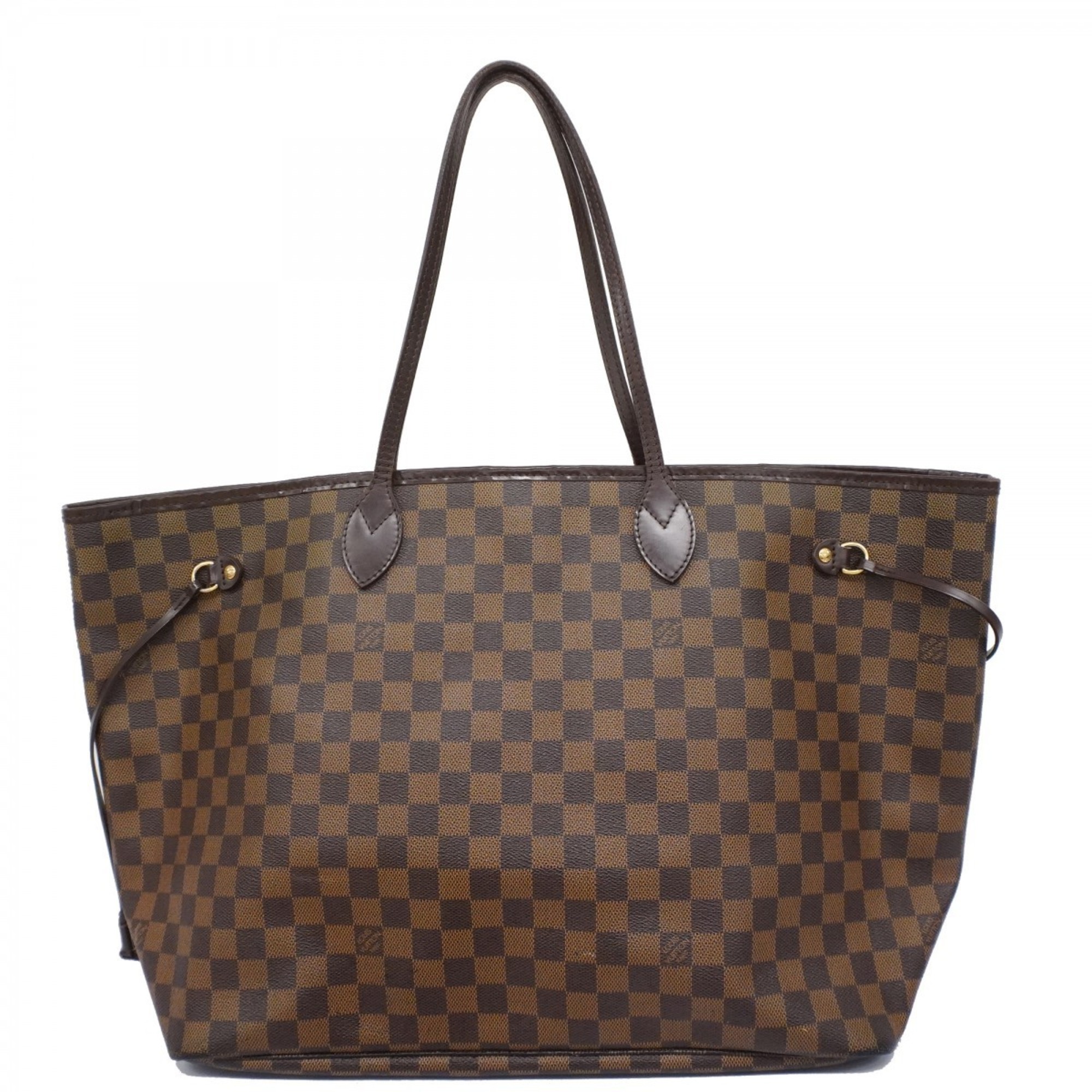 Louis Vuitton Tote Bag Damier Neverfull GM N41357 Ebene Women's