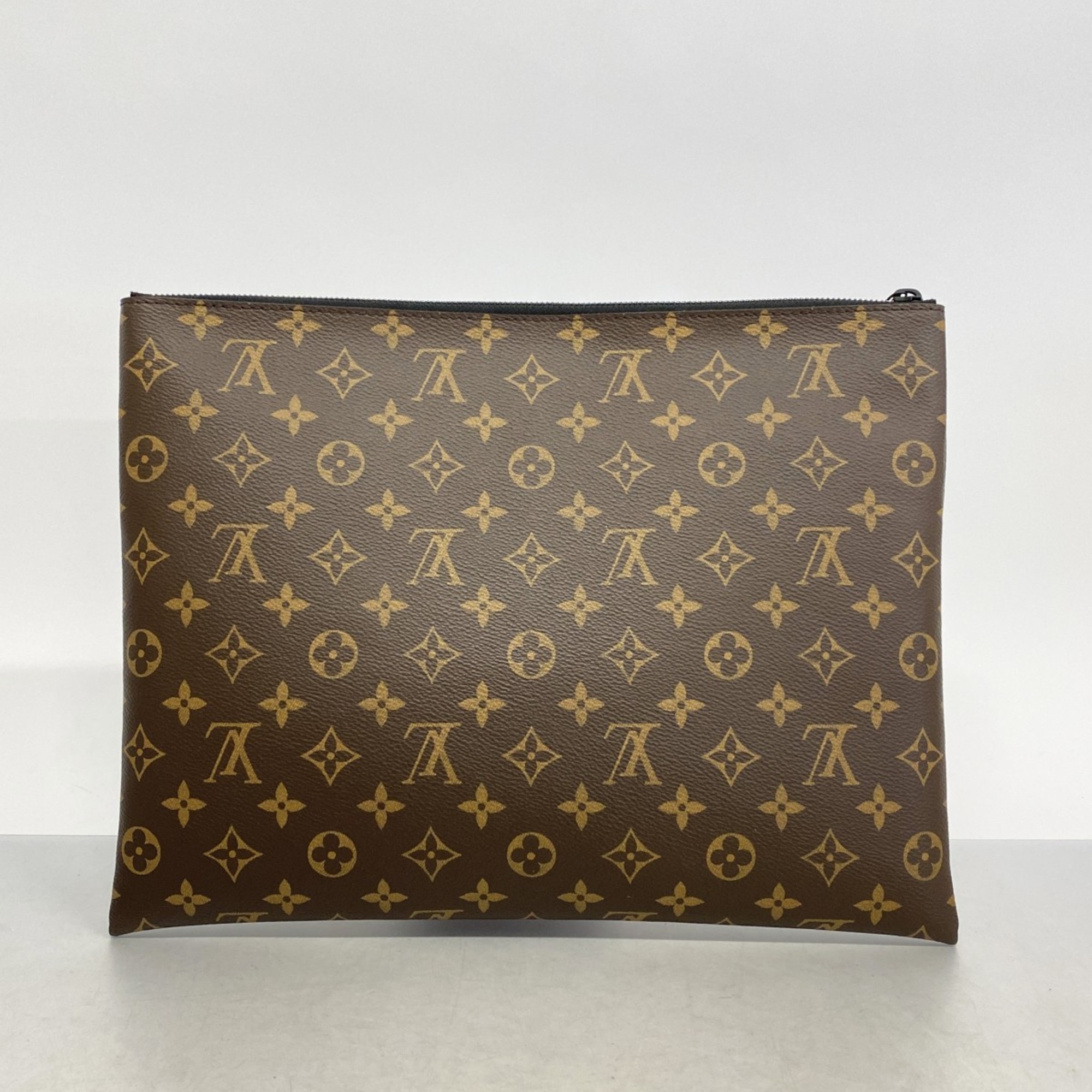 Louis Vuitton Clutch Bag Monogram Solar Ray Virgil Abloh M44484 Brown Men's