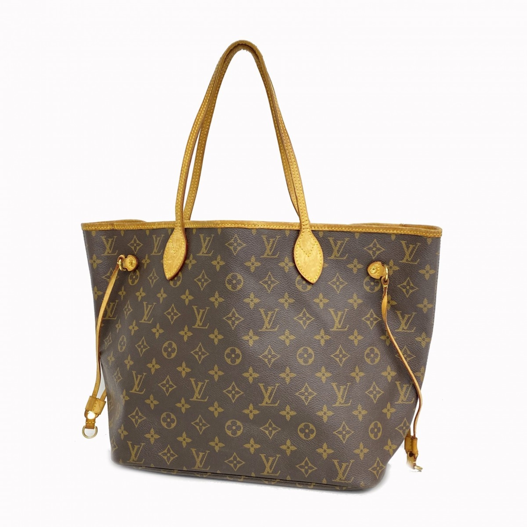 Louis Vuitton Tote Bag Monogram Neverfull MM M40156 Brown Women's