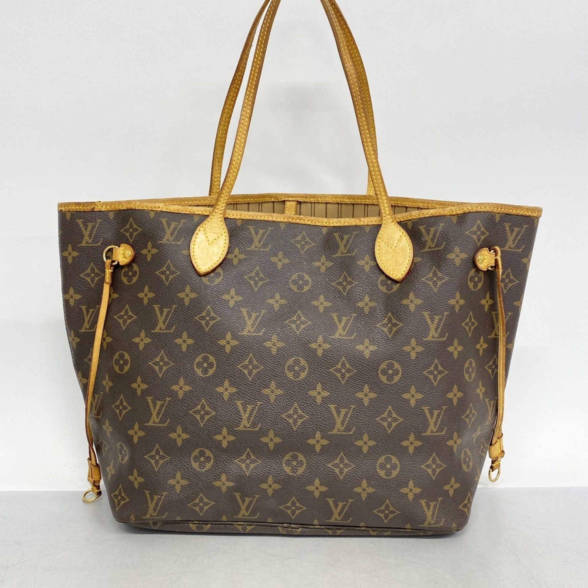 Louis Vuitton Tote Bag Monogram Neverfull MM M40156 Brown Women's