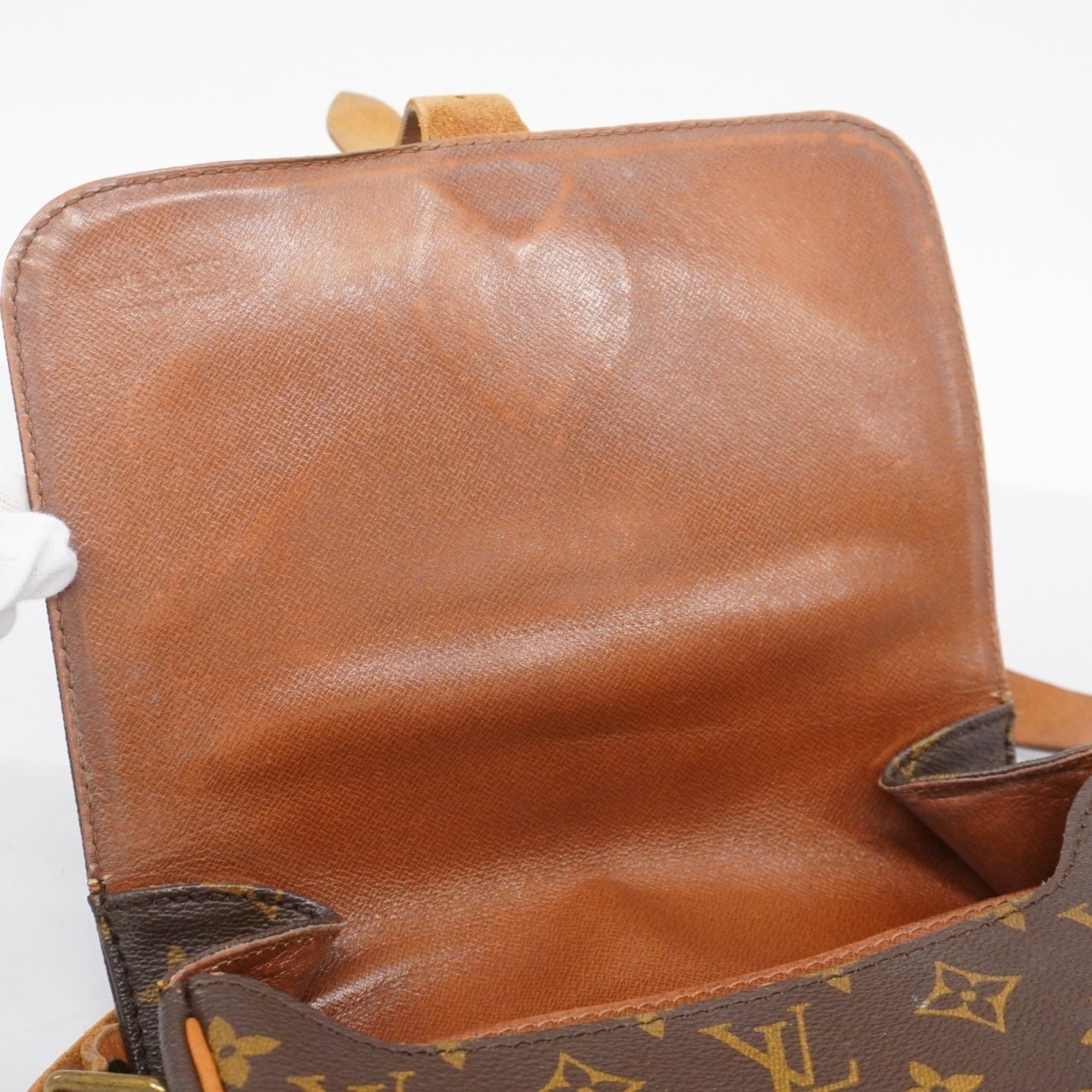 Louis Vuitton Shoulder Bag Monogram Cartesier 22 M51253 Brown Women's