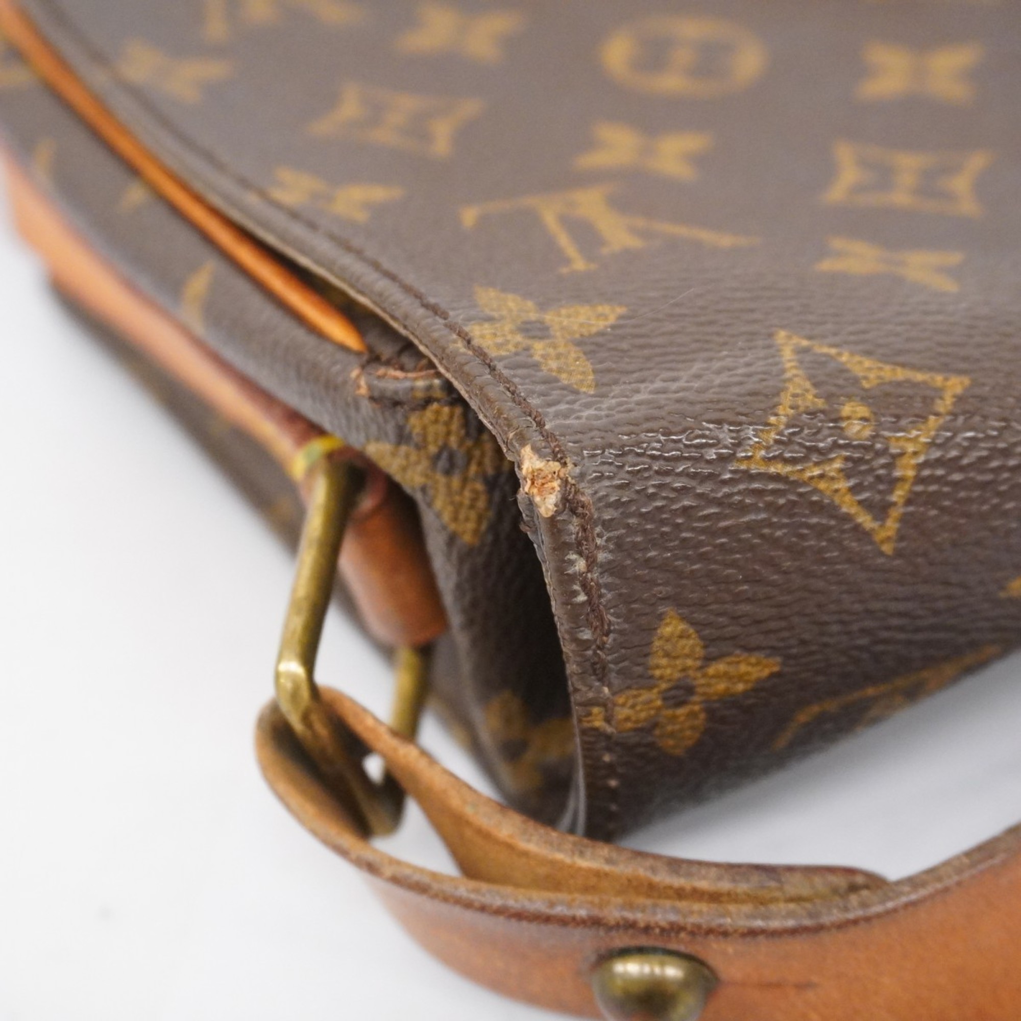 Louis Vuitton Shoulder Bag Monogram Cartesier 22 M51253 Brown Women's