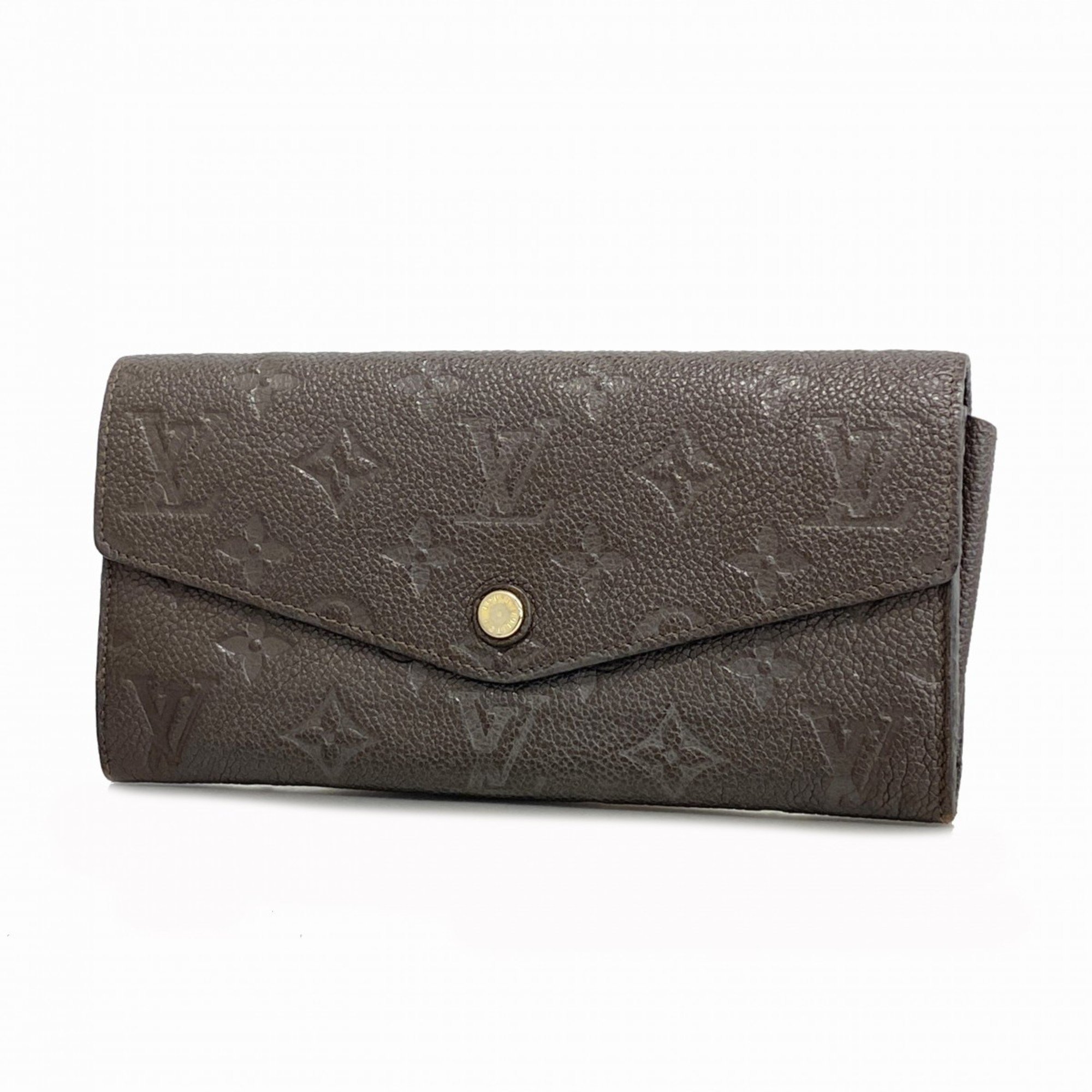 Louis Vuitton Long Wallet Monogram Empreinte Portefeuille Curieuse M60389 Tail Ladies