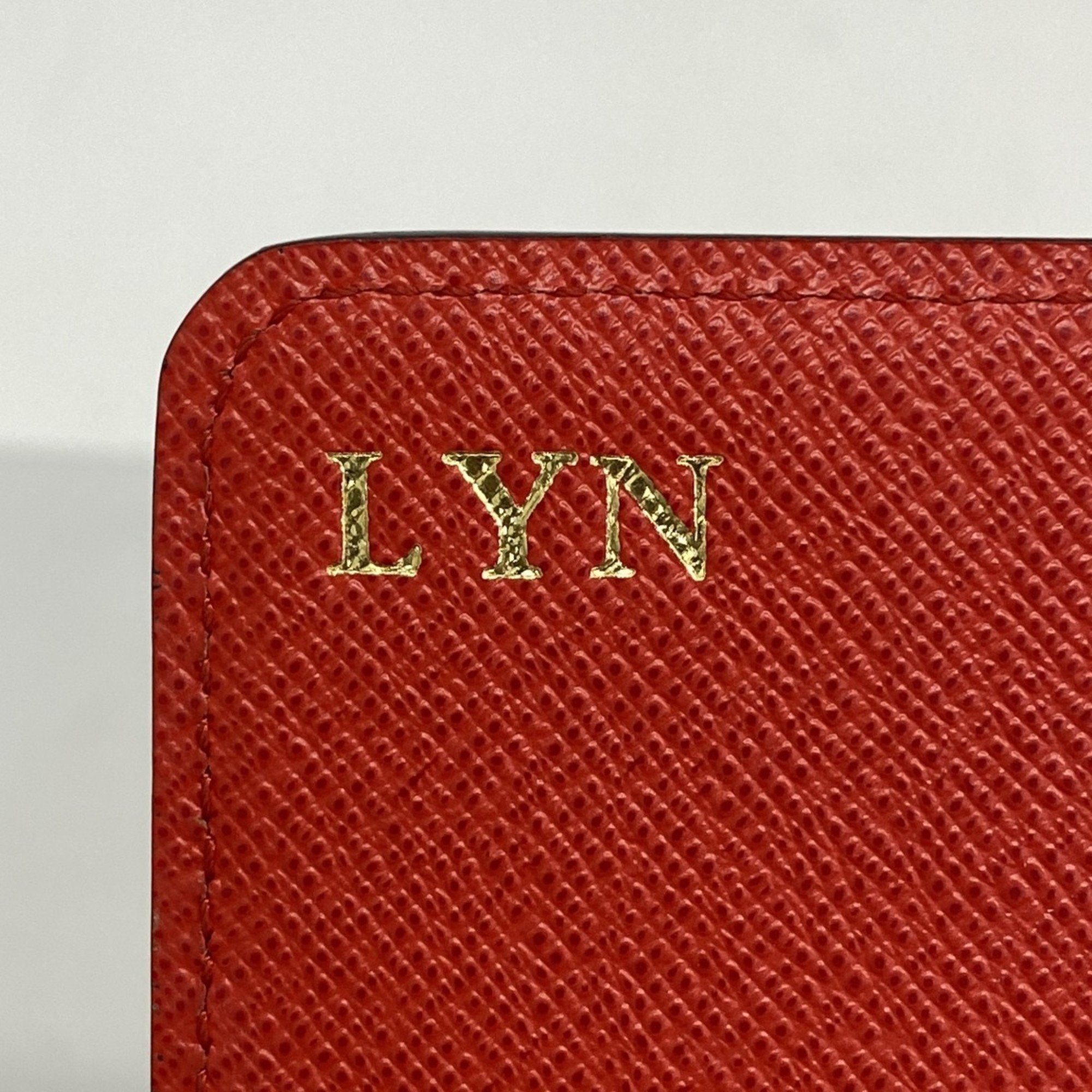 Louis Vuitton Long Wallet Epi Portefeuille Twist M61179 Coquelicot Ladies