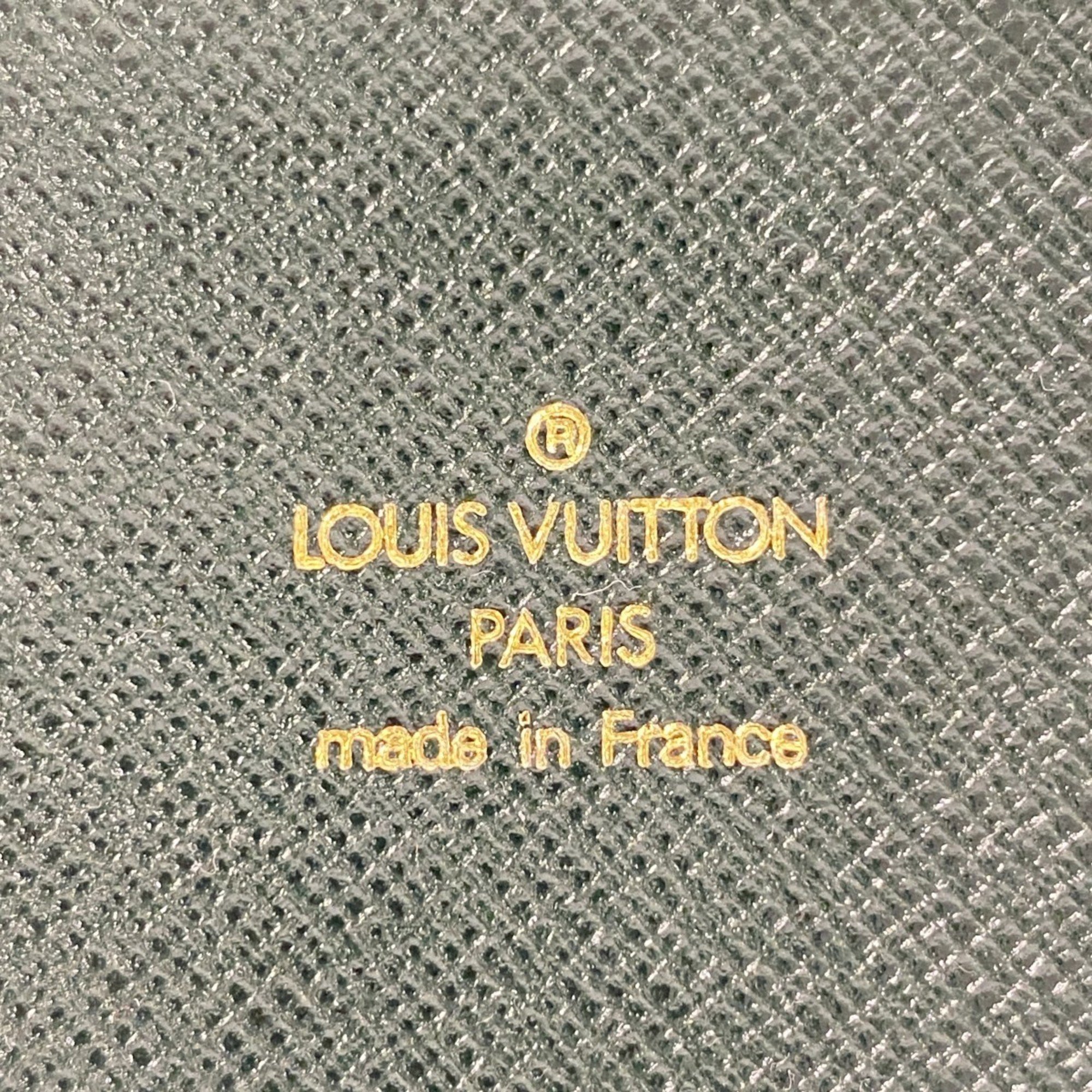 Louis Vuitton Long Wallet Taiga Organizer Atoll M30654 Episea Men's