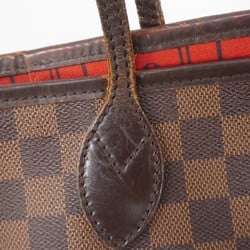 Louis Vuitton Tote Bag Damier Neverfull MM N51105 Ebene Women's