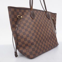 Louis Vuitton Tote Bag Damier Neverfull MM N51105 Ebene Women's