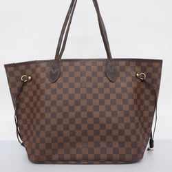 Louis Vuitton Tote Bag Damier Neverfull MM N51105 Ebene Women's