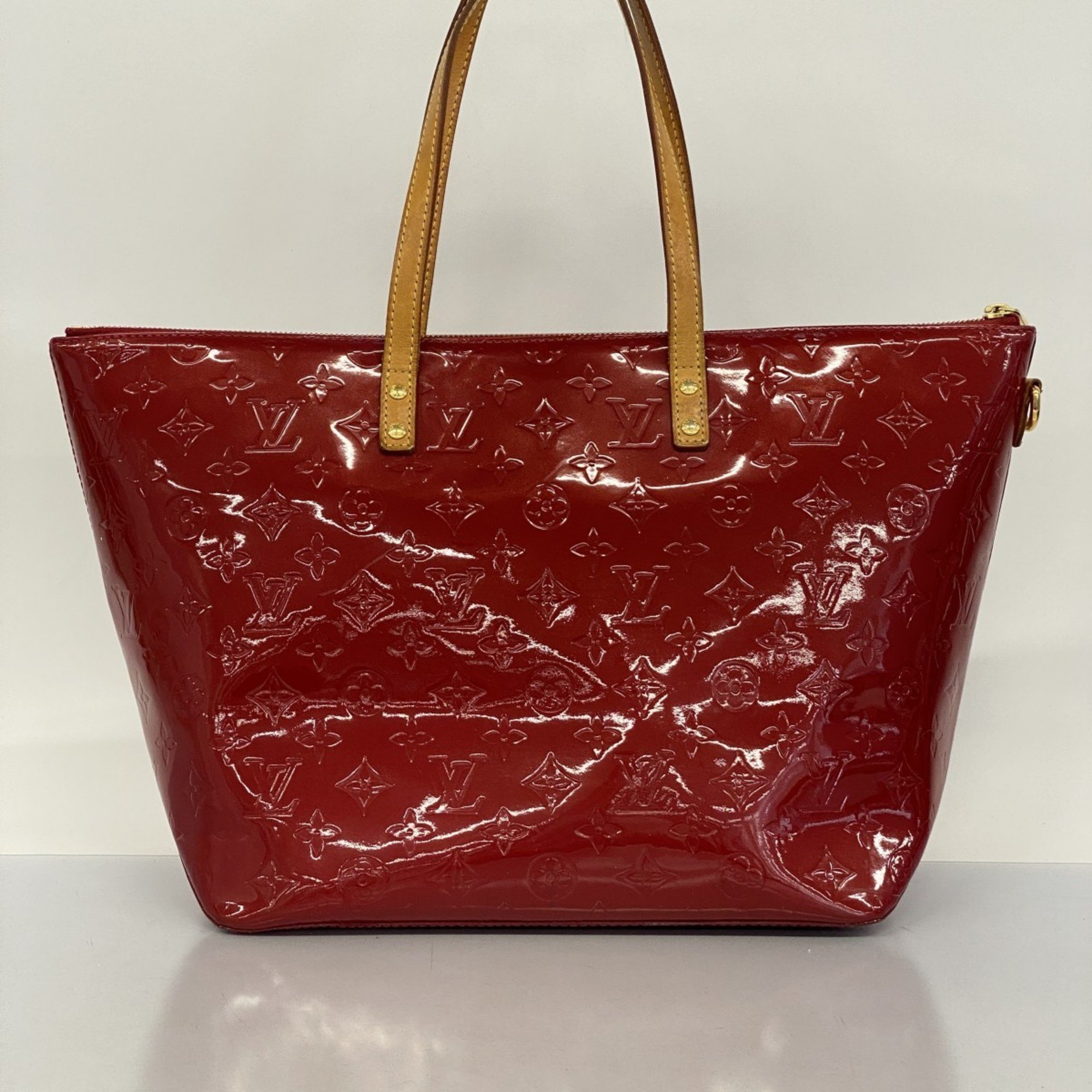 Louis Vuitton Tote Bag Vernis Peruvue GM M93587 Pomme d'Amour Ladies