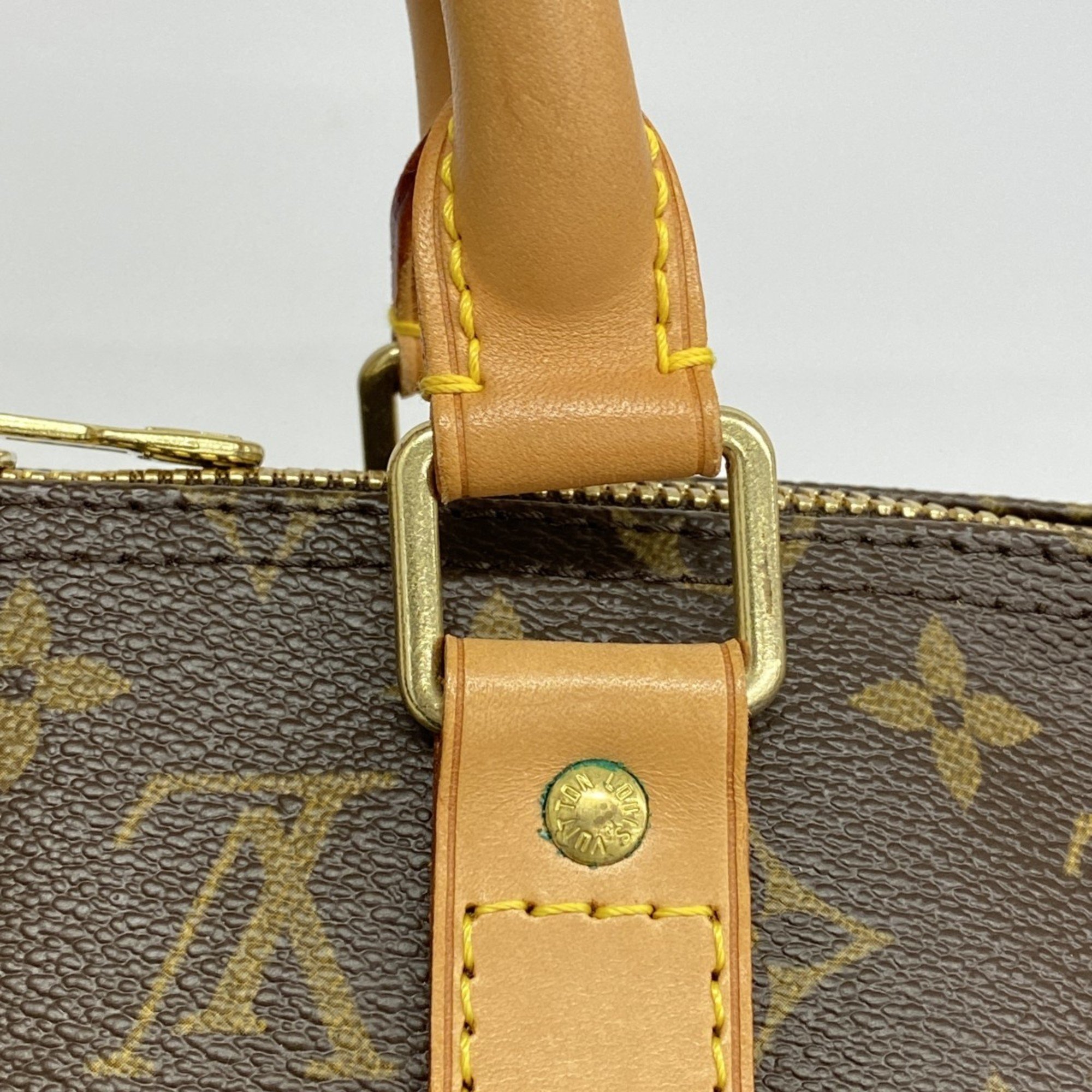 Louis Vuitton Boston Bag Monogram Keepall 50 M41426 Brown Men's Women's