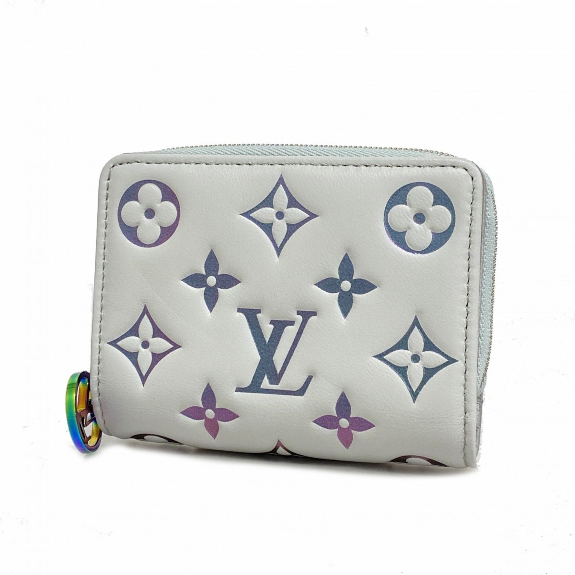 Louis Vuitton Wallet Coussin Portefeuille Lou M82768 Gris Ladies