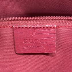 Gucci Tote Bag GG Supreme 91249 Brown Pink Ladies