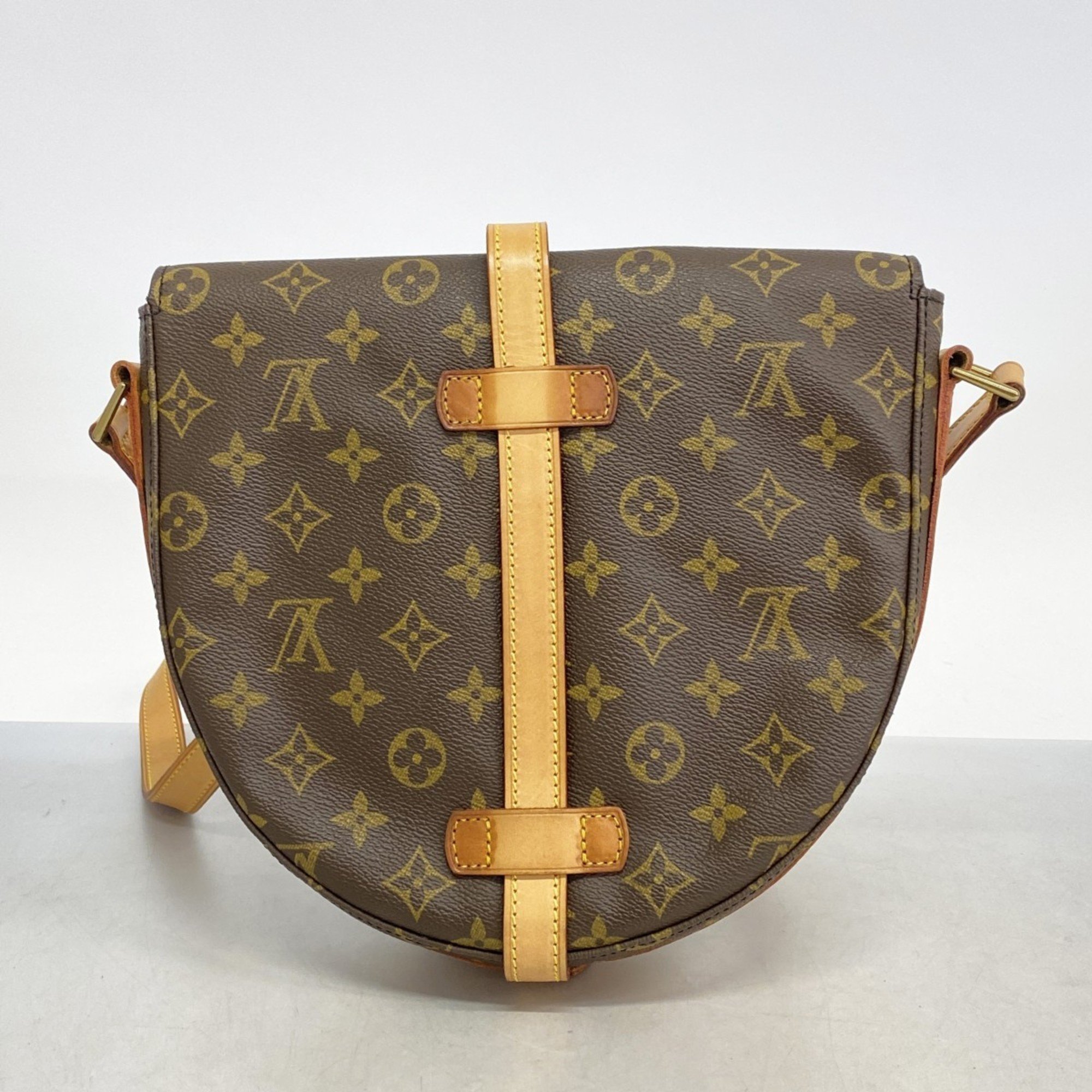 Louis Vuitton Shoulder Bag Monogram Shanti MM M51233 Brown Ladies