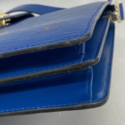 Louis Vuitton Shoulder Bag Epi Capuchin M52345 Toledo Blue Ladies