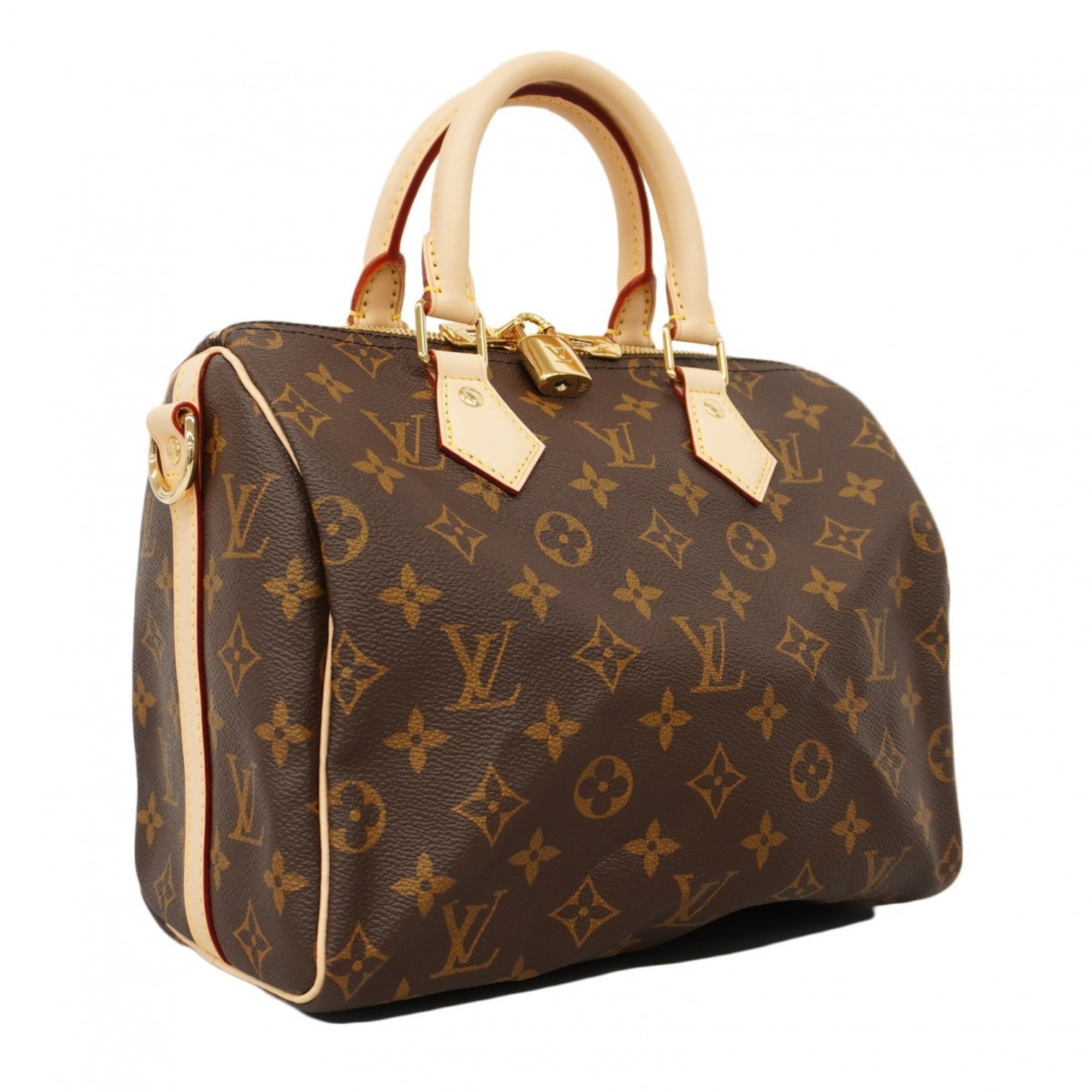 Louis Vuitton Handbag Monogram Speedy Bandouliere 25 M46977 Brown Women's