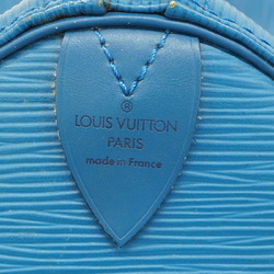 Louis Vuitton Boston Bag Epi Keepall 50 M42965 Toledo Blue Men's Women's