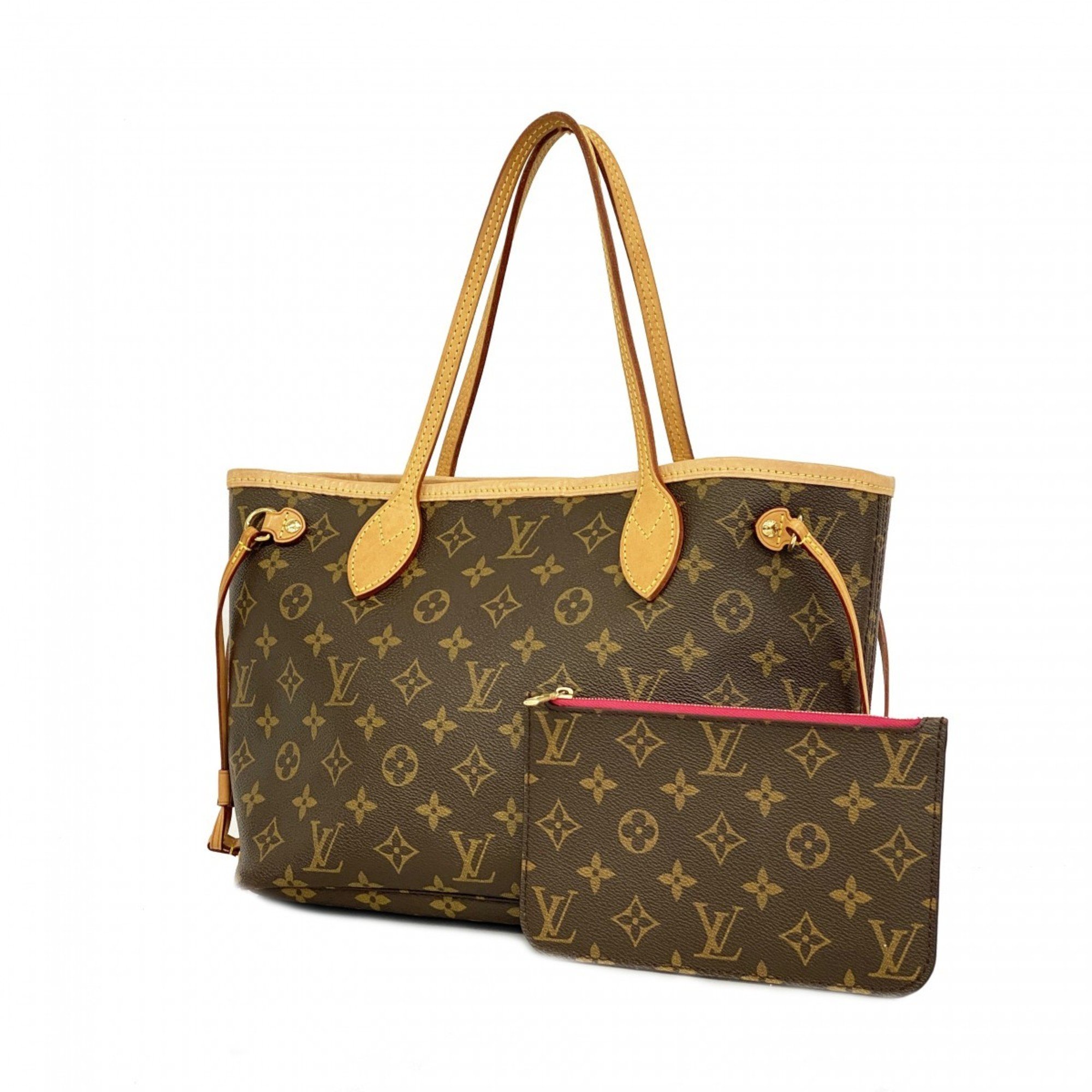 Louis Vuitton Tote Bag Monogram Neverfull PM M41245 Brown Women's