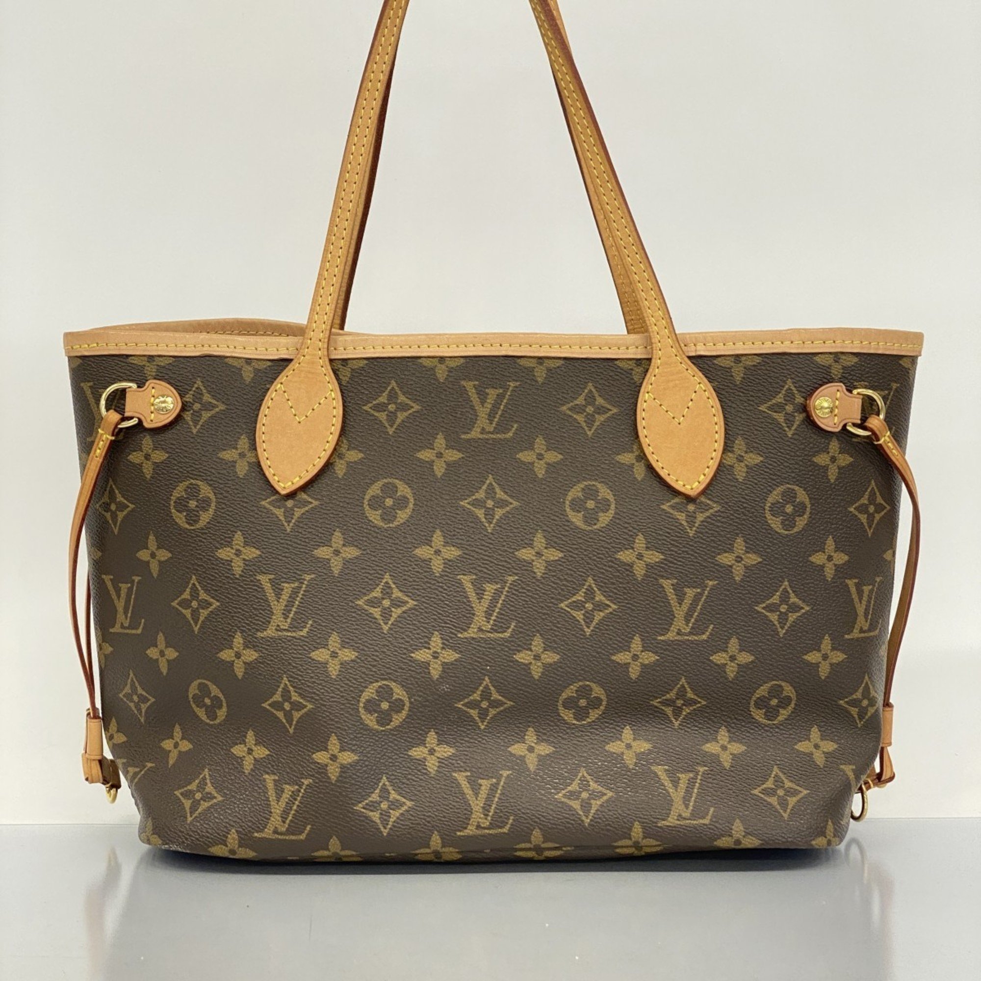 Louis Vuitton Tote Bag Monogram Neverfull PM M41245 Brown Women's