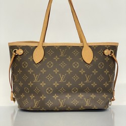 Louis Vuitton Tote Bag Monogram Neverfull PM M41245 Brown Women's