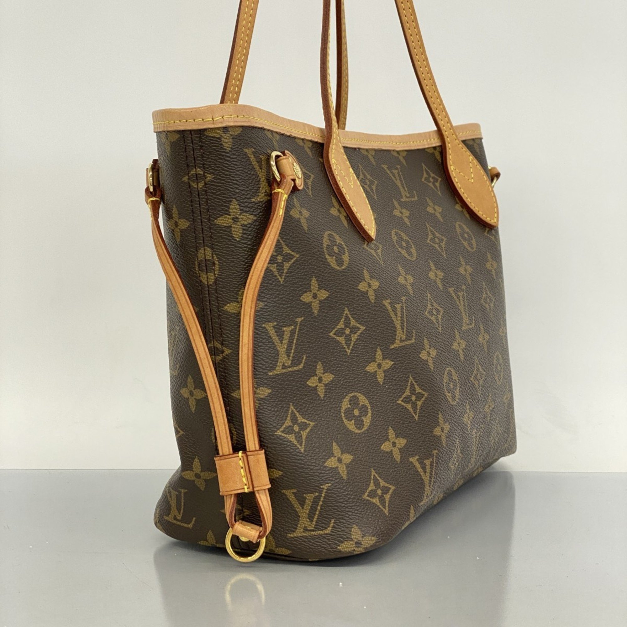 Louis Vuitton Tote Bag Monogram Neverfull PM M41245 Brown Women's