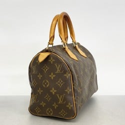 Louis Vuitton Handbag Monogram Speedy 25 M41109 Brown Ladies