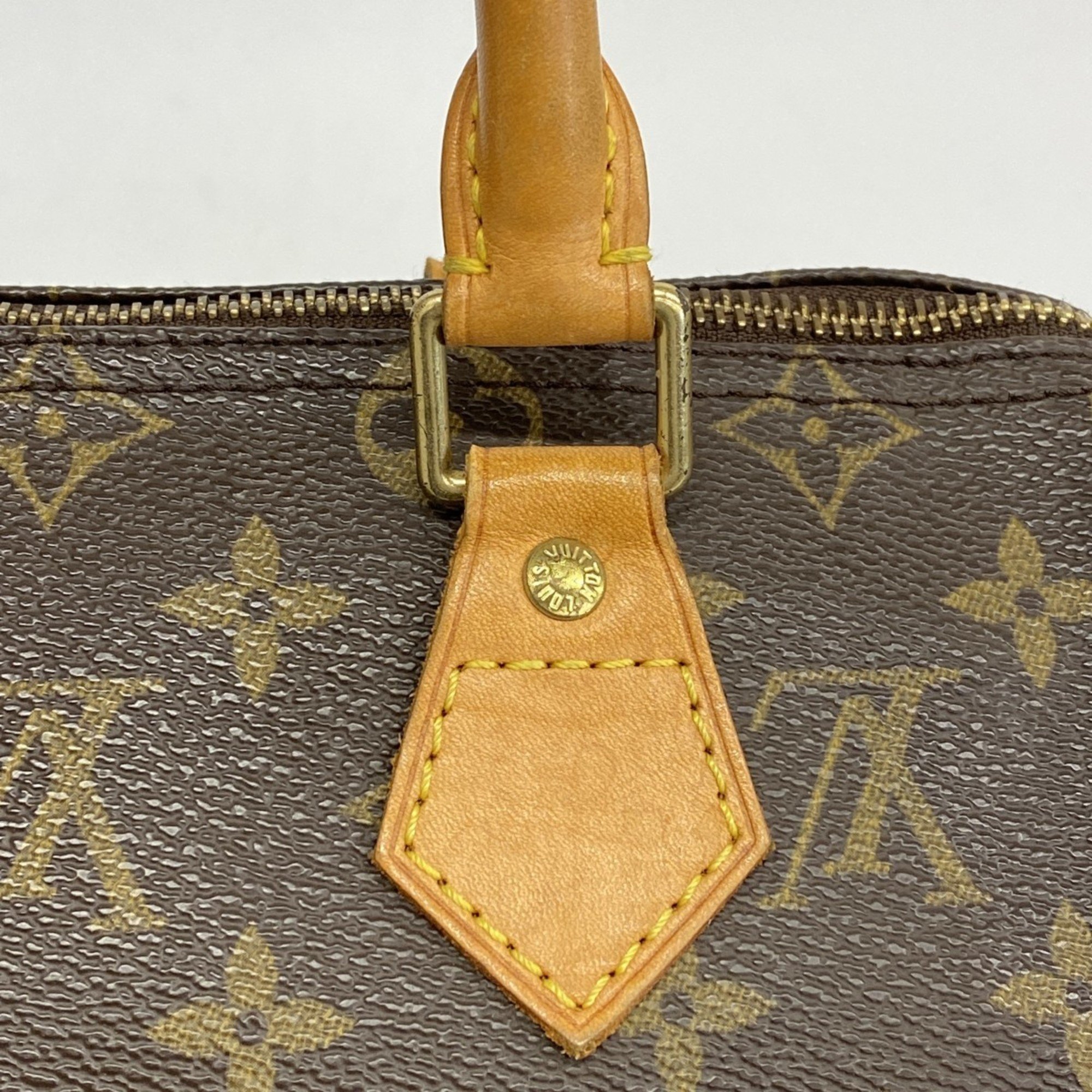 Louis Vuitton Handbag Monogram Speedy 25 M41109 Brown Ladies