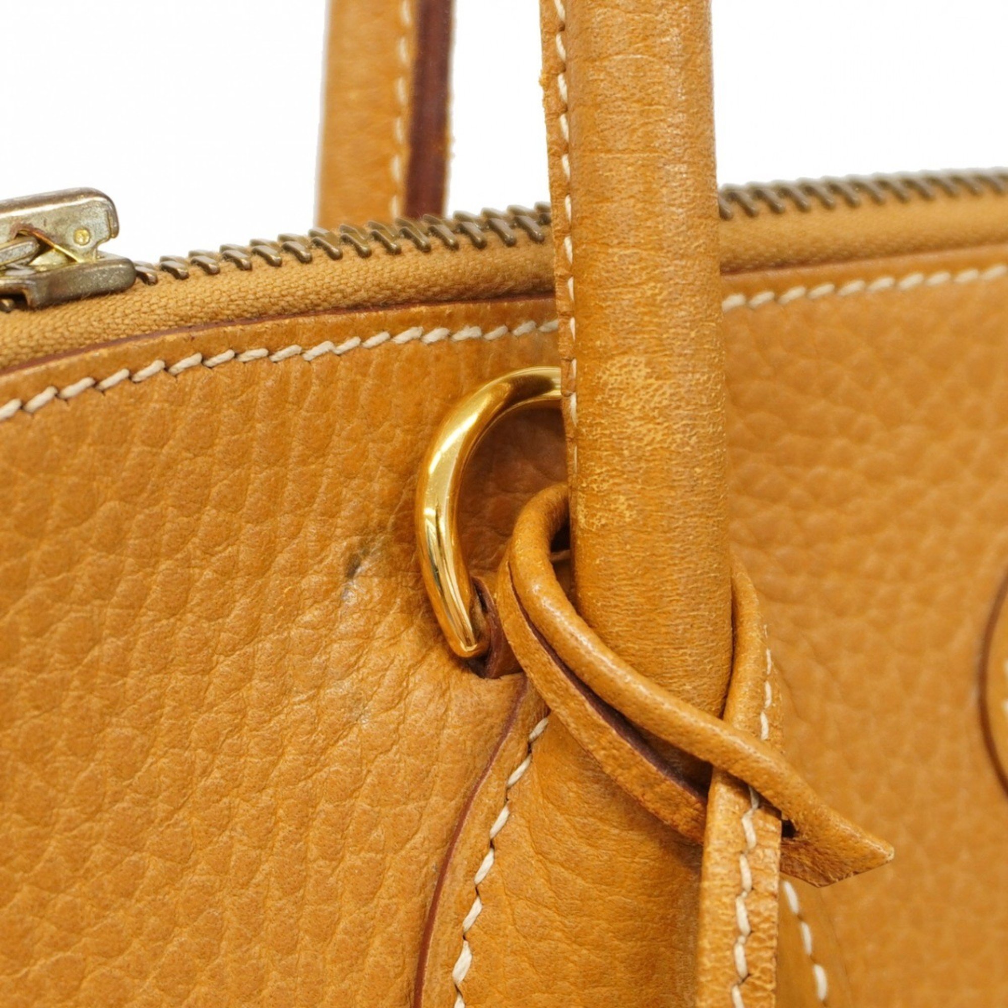 Hermes Tote Bag Bolide 35 Ardennes Natural Sable □D Engraved Ladies