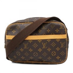 Louis Vuitton Shoulder Bag Monogram Reporter PM M45254 Brown Ladies