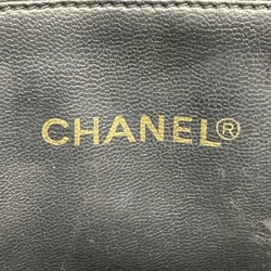 Chanel Shoulder Bag Matelasse Lambskin Black Ladies