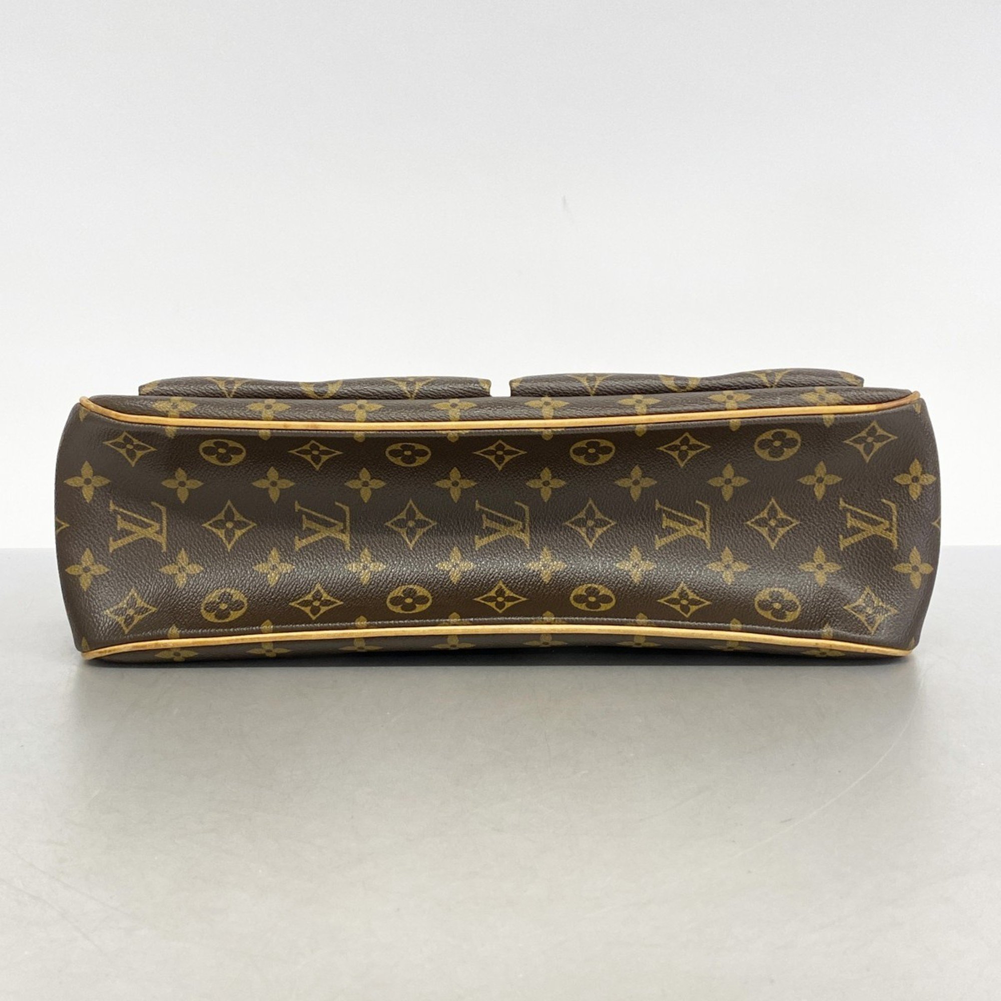 Louis Vuitton Shoulder Bag Monogram Multiplicite M51162 Brown Ladies