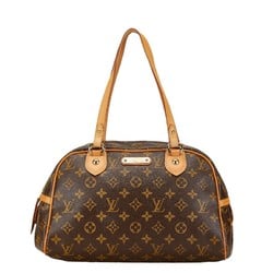 Louis Vuitton Monogram Montorgueil PM Handbag M95565 Brown PVC Leather Women's LOUIS VUITTON