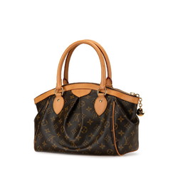 Louis Vuitton Monogram Tivoli PM Handbag M40143 Brown PVC Leather Women's LOUIS VUITTON