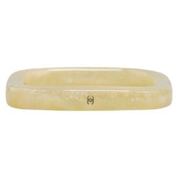 Chanel Coco Mark Square Bangle Marble Acrylic Women's CHANEL