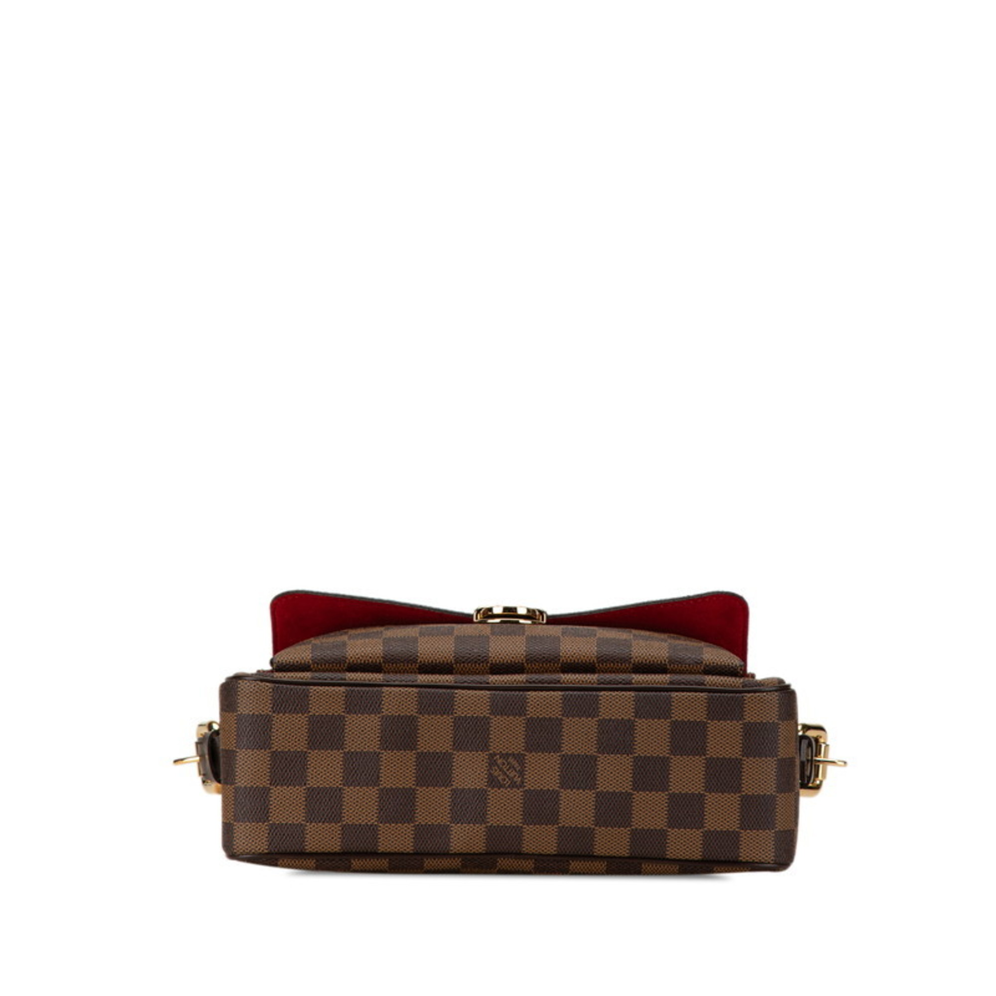 Louis Vuitton Damier Ravello GM Shoulder Bag N60006 Brown PVC Leather Women's LOUIS VUITTON