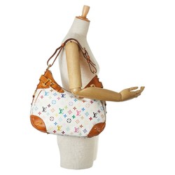 Louis Vuitton Monogram Multicolor Greta Bag M40195 Blanc White PVC Leather Women's LOUIS VUITTON