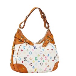 Louis Vuitton Monogram Multicolor Greta Bag M40195 Blanc White PVC Leather Women's LOUIS VUITTON