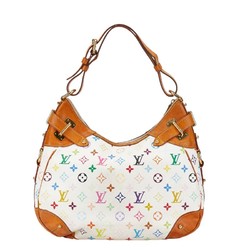 Louis Vuitton Monogram Multicolor Greta Bag M40195 Blanc White PVC Leather Women's LOUIS VUITTON