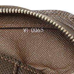 Louis Vuitton Taiga Baikal Clutch Bag Second M30186 Grisli Brown PVC Leather Women's LOUIS VUITTON