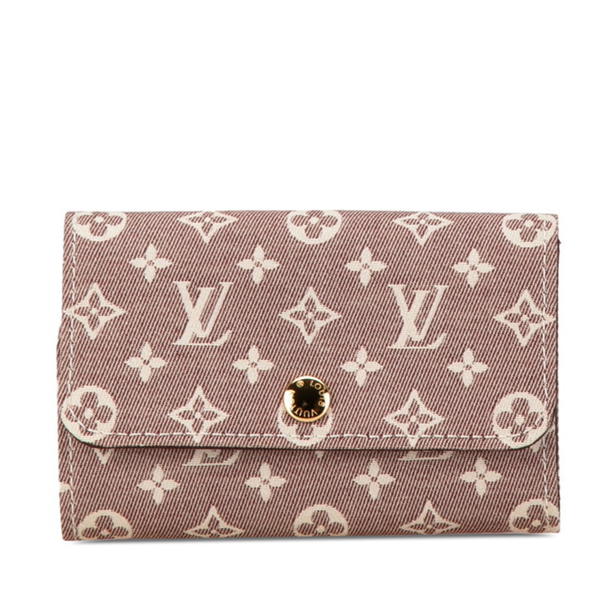 Louis Vuitton Monogram Idylle Multicle 6 Key Case Ring M62993 Sepia Canvas Women's LOUIS VUITTON