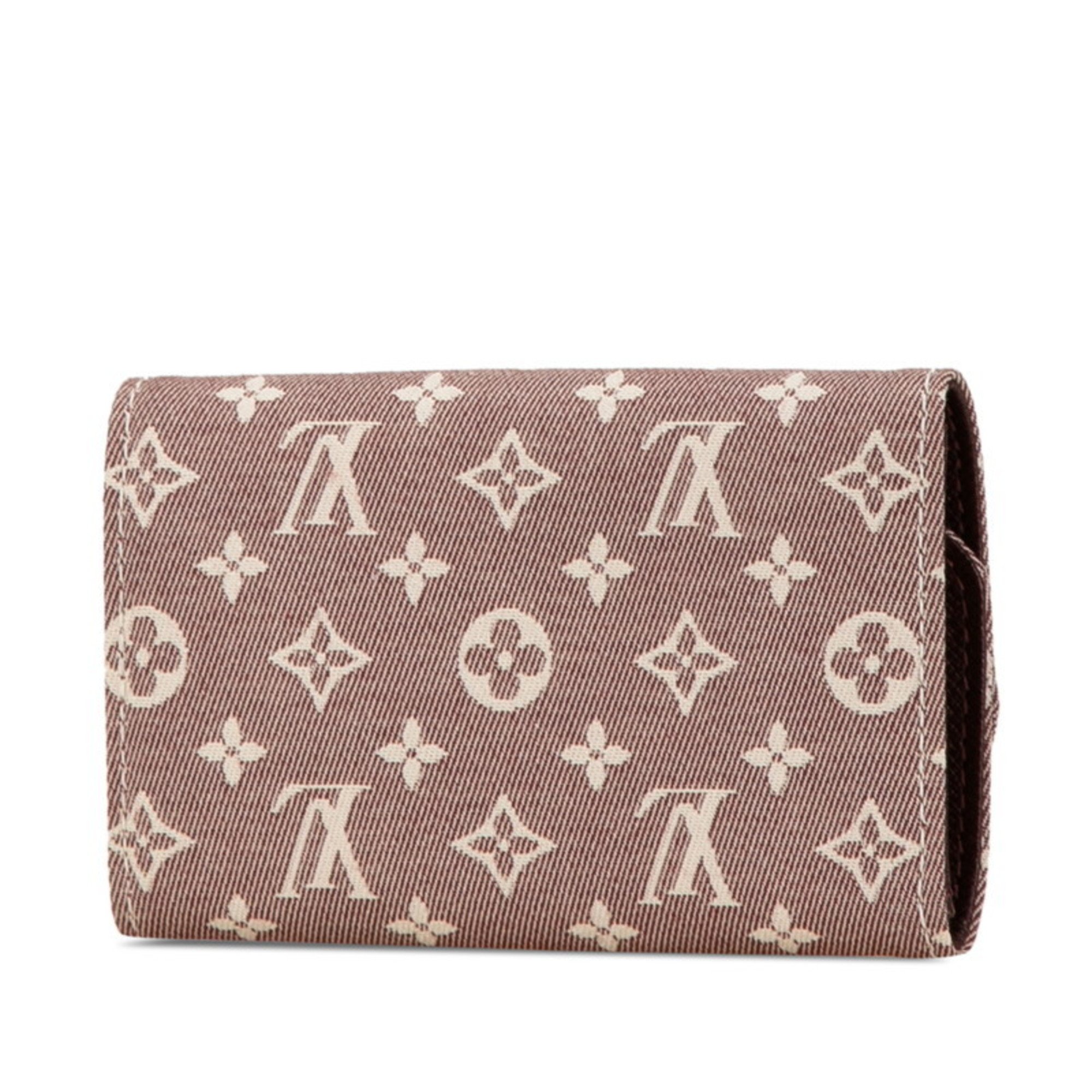 Louis Vuitton Monogram Idylle Multicle 6 Key Case Ring M62993 Sepia Canvas Women's LOUIS VUITTON