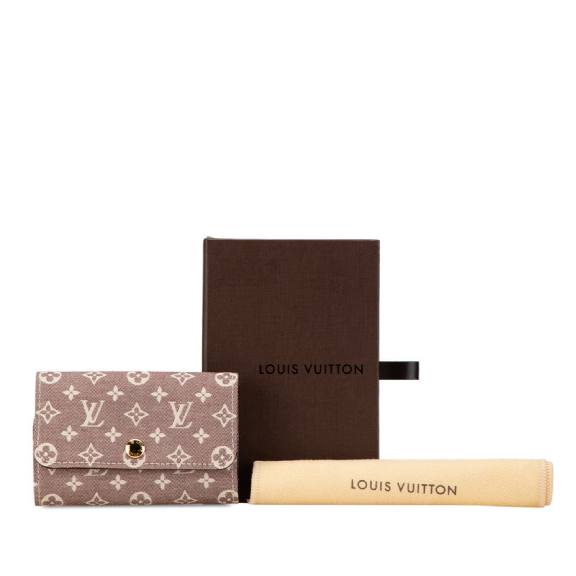 Louis Vuitton Monogram Idylle Multicle 6 Key Case Ring M62993 Sepia Canvas Women's LOUIS VUITTON